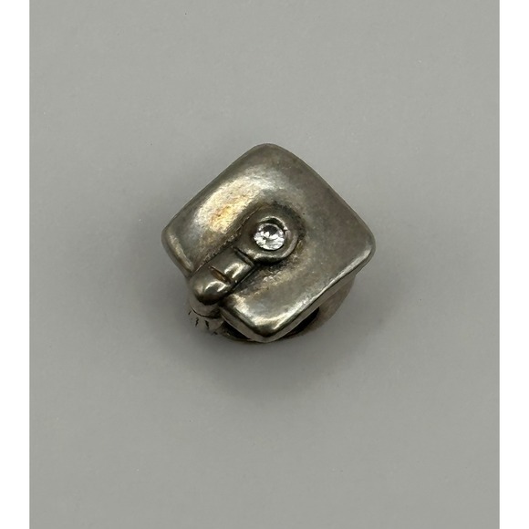 Graduation Cap Bracelet Charm Sterling Silver - Picture 5 of 6